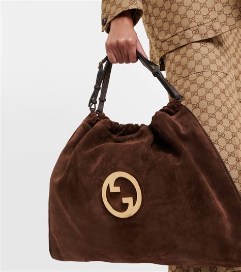 gucci blondie suede bag|gucci blondie collection.